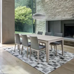 SM26/27 Table scandinave extensible en bois massif de fabrication danoise