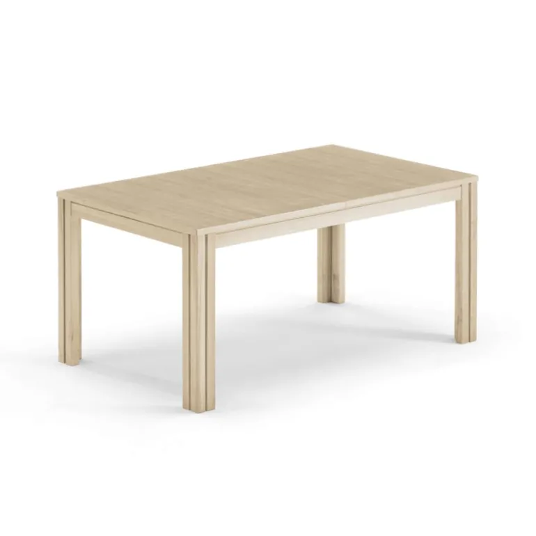 SM23/24 Table scandinave rectangulaire en bois avec allonges