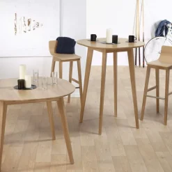 Snack Table de bar style scandinave en bois massif