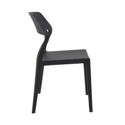 Snow Chaise empilable design en polypropylène