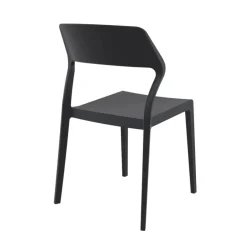 Snow Chaise empilable design en polypropylène