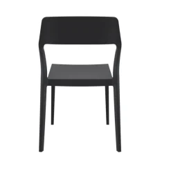 Snow Chaise empilable design en polypropylène