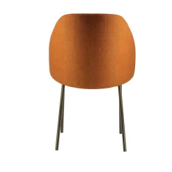 Soda Chaise cosy en tissu avec pieds en métal