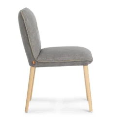 Soda Mobitec® Chaise cocooning en tissu avec boutons décoratifs