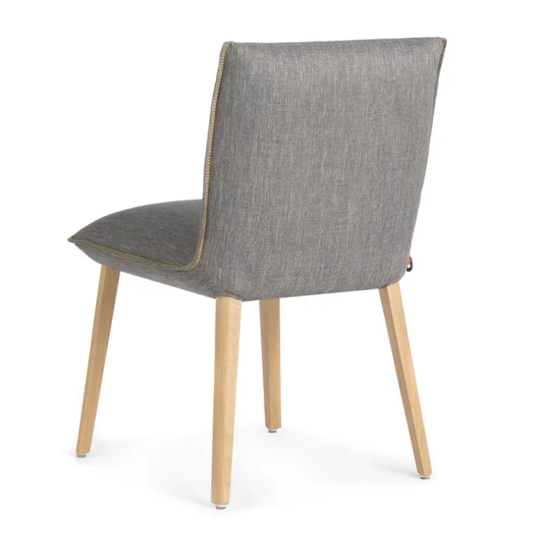 Soda Mobitec® Chaise cocooning en tissu avec boutons décoratifs