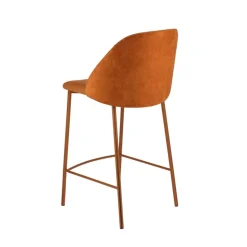 Soda Tabouret snack cosy en tissu avec pieds en métal