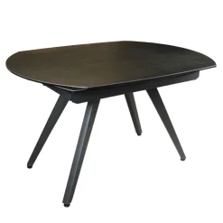 SofiaTable moderne extensible en céramique avec pieds en métal