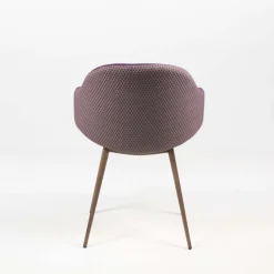 Sonny Midj® Fauteuil design bicolore en tissu et métal laqué