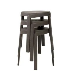 Stack mini Tabouret bas recyclé et empilable