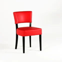 Steffi Chaise de salle à manger en bois et synthétique