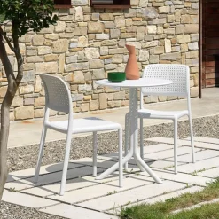 Step Table d'appoint de jardin modulable en polypropylène