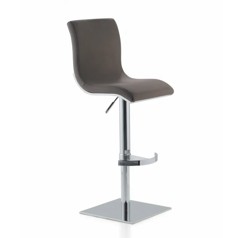 Steve Tabouret réglable et pivotant en synthétique et métal