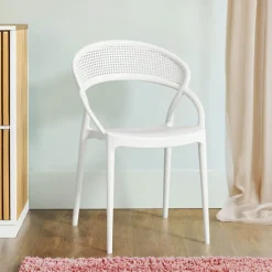 Sunset Chaise design empilable en polypropylène