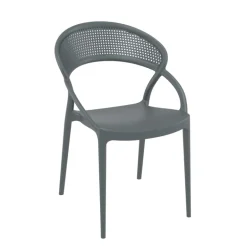 Sunset Chaise design empilable en polypropylène