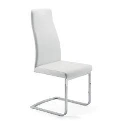 Sveva SLH Chaise de salle à manger italienne pieds luge