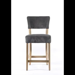 Tabouret snack en tissu et bois – BarSteffi