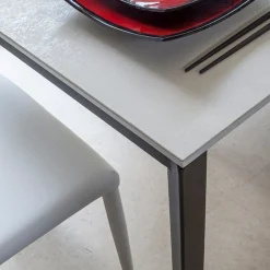 Teorema Table de salle à manger extensible en céramique