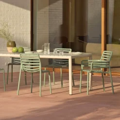 Tevere Table de jardin extensible en polypropylène