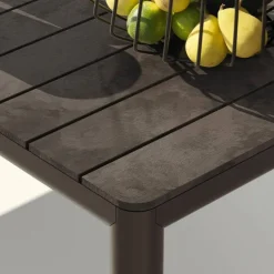 Tevere Table de jardin extensible en polypropylène