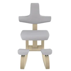 ThatSit Varier® Chaise de bureau ergonomique à bascule en tissu et bois