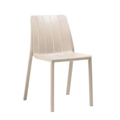 Tiberina Chaise de jardin empilable en polypropylène