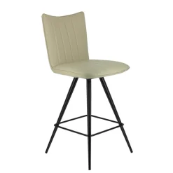 TiméoTabouret snack pivotant avec pieds obliques