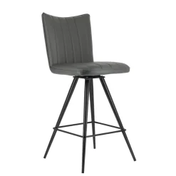 TiméoTabouret snack pivotant avec pieds obliques