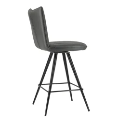 TiméoTabouret snack pivotant avec pieds obliques