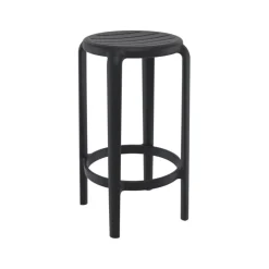Tom Tabouret snack sans dossier en polypropylène