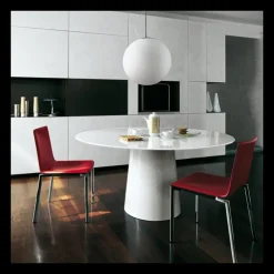 Totem Sovet® Table ronde design en verre