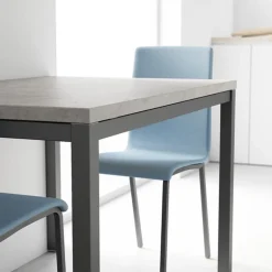 Toy métal Table de cuisine en céramique avec rallonge hauteur 75 cm