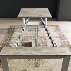 Trek Console extensible transformable en table en mélaminé