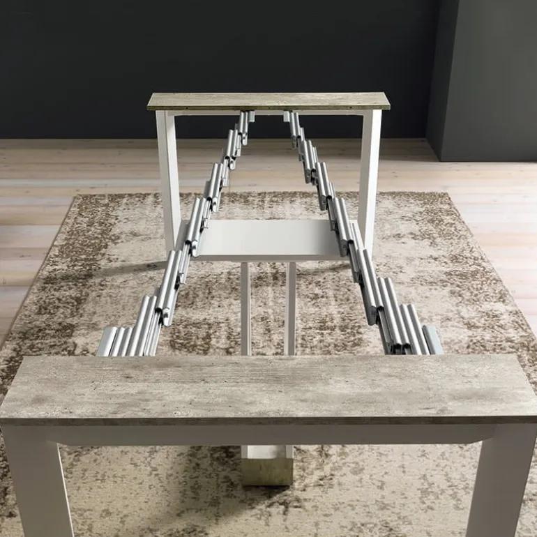 Trek Console extensible transformable en table en mélaminé