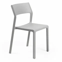 Trill bistrot Chaise moderne en polypropylène empilable
