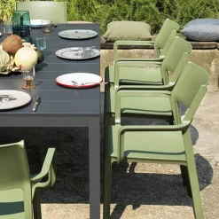 Trill Fauteuil de jardin empilable en polypropylène