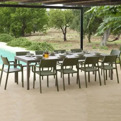 Trill Fauteuil de jardin empilable en polypropylène