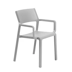 Trill Fauteuil moderne empilable en polypropylène