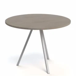 Triple Table ronde moderne en stratifié