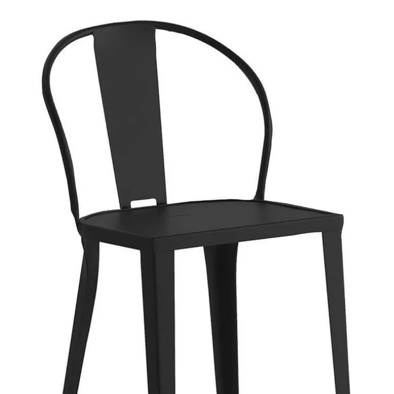 Turia TB 317 Tabouret vintage en métal