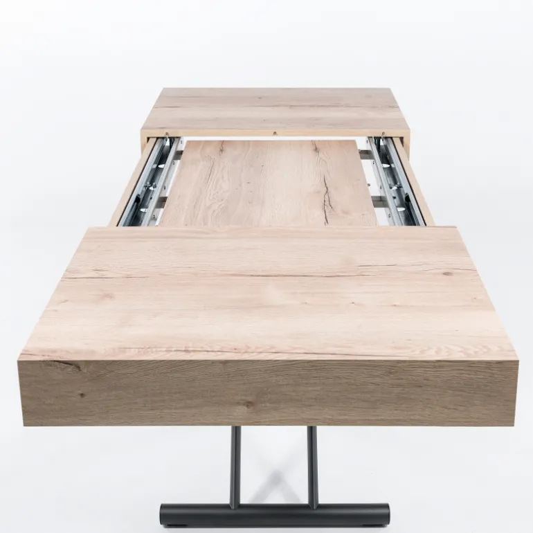 Ulisse Table relevable en mélaminé avec allonges