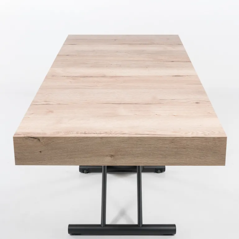 Ulisse Table relevable en mélaminé avec allonges