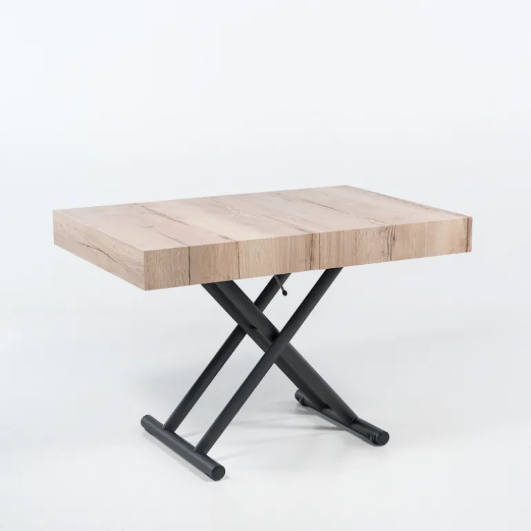 Ulisse Table relevable en mélaminé avec allonges