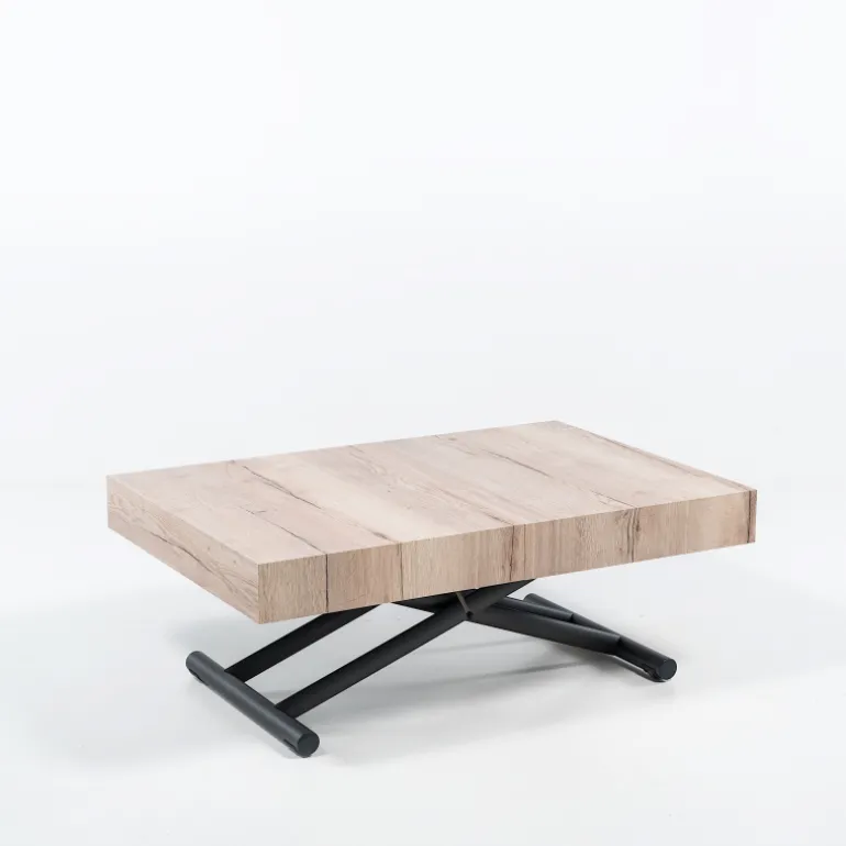 Ulisse Table relevable en mélaminé avec allonges