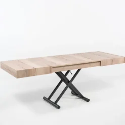 Ulisse Table relevable en mélaminé avec allonges