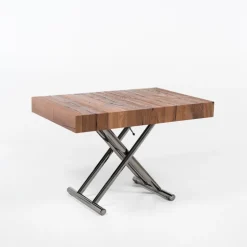 Ulisse Table relevable extensible pour petit espace en bois