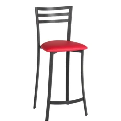 Urane Carrier® Tabouret de bar en métal assise synthétique fabrication française