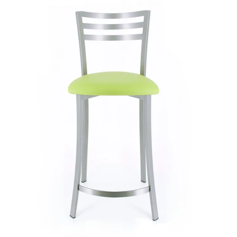 Urane Carrier® Tabouret de bar en métal assise synthétique fabrication française