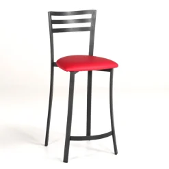 Urane Carrier® Tabouret de bar en métal assise synthétique fabrication française