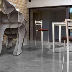 Urane Carrier® Tabouret snack en métal et synthétique