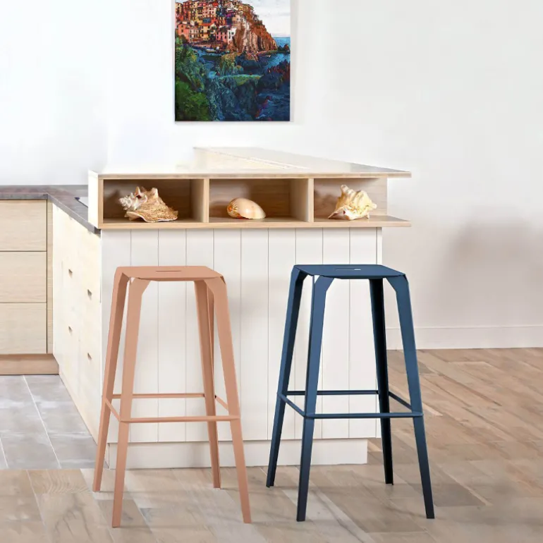 Valence Carrier® Tabouret de bar industriel en métal